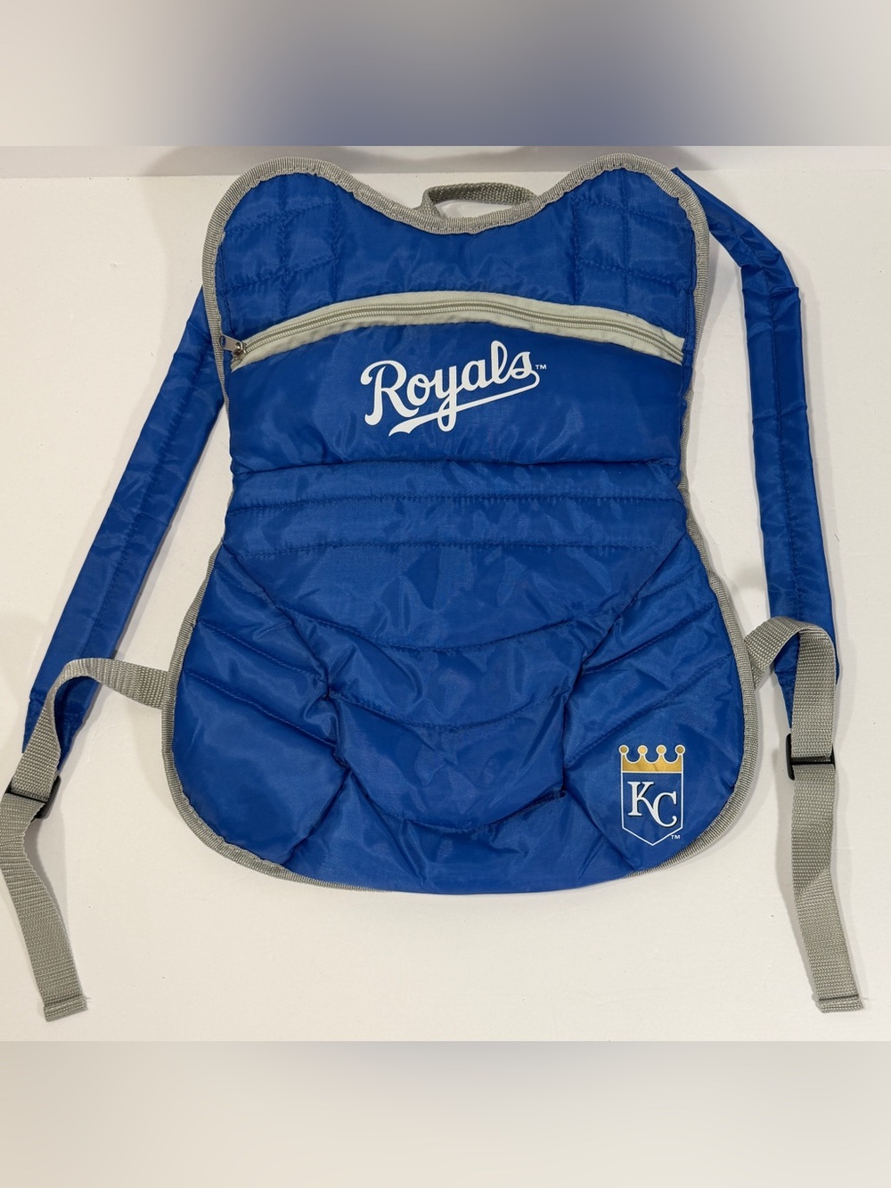 Kansas City Royals Backpack Bag Catchers Chest Protector KC Kids SGA Vintage NEW